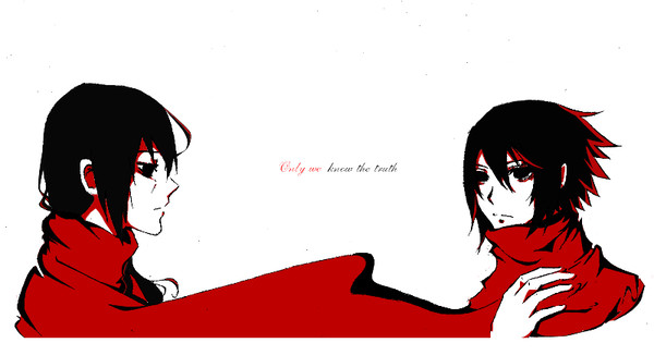 red and black, and we