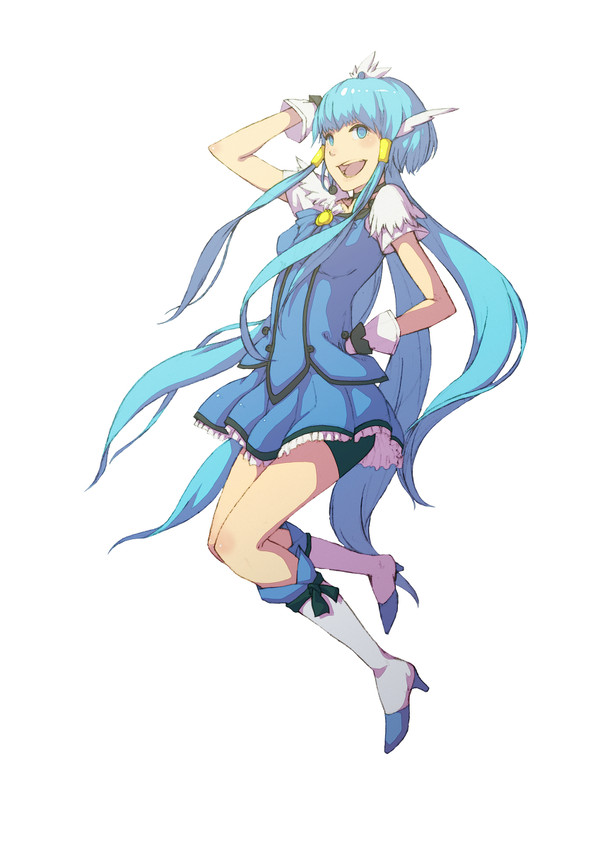 青いの