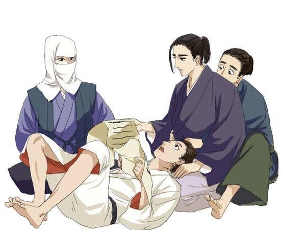 膝まくら