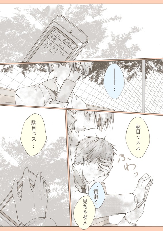 【黒バス腐】帝光黄黒の日。