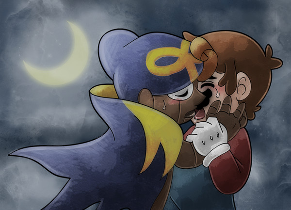 Geno and Mario Kiss