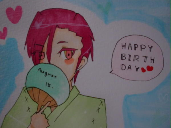 全力でHAPPYBIRTHDAY!!!!
