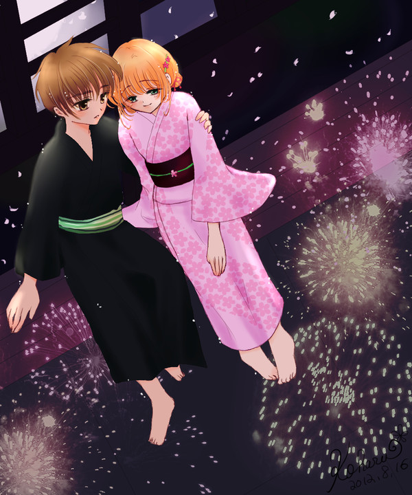床花火