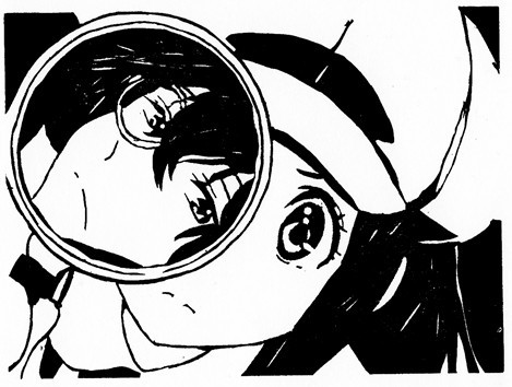 ミィ～ステリィ～♪（消しゴム・はがき1/2サイズ）
