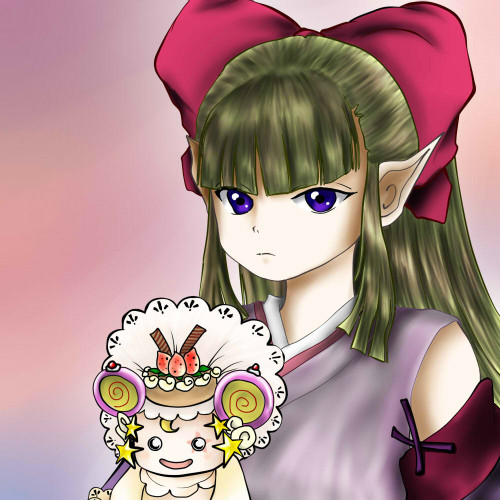 フウラとぬいぐるみ