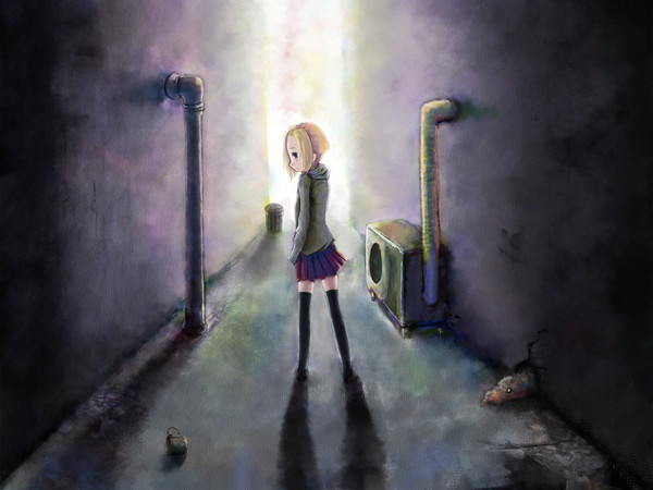 小梅ちゃんの百物語 路地裏