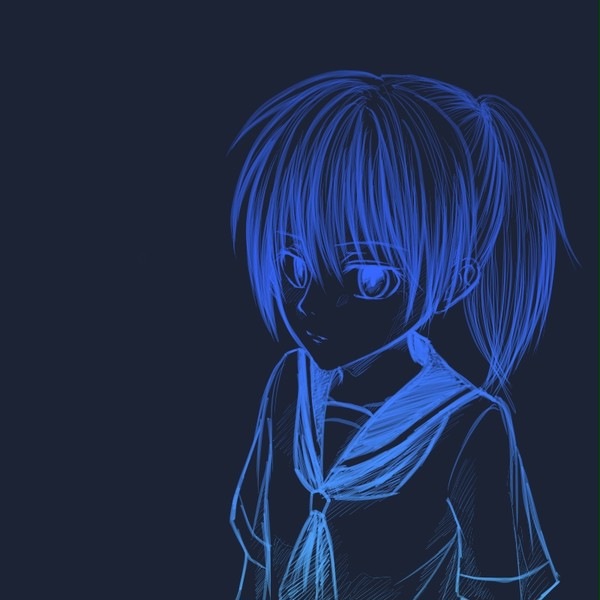 blueな少女