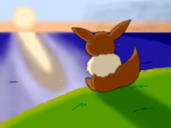 黄昏イーブイ