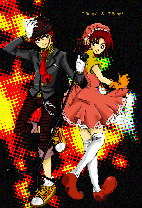 T骨×２