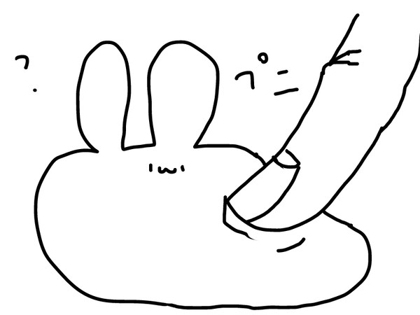 プニってしてみる～うさこの場合～