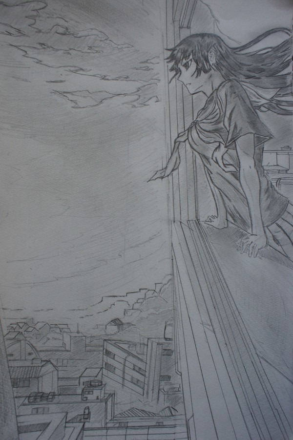 庚　夕子　模写