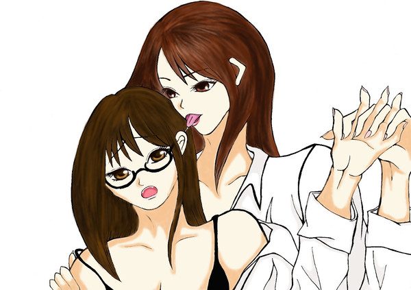 百合絵に初挑戦。