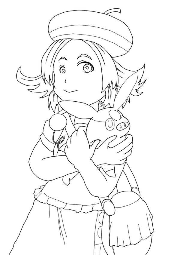 ベル下絵