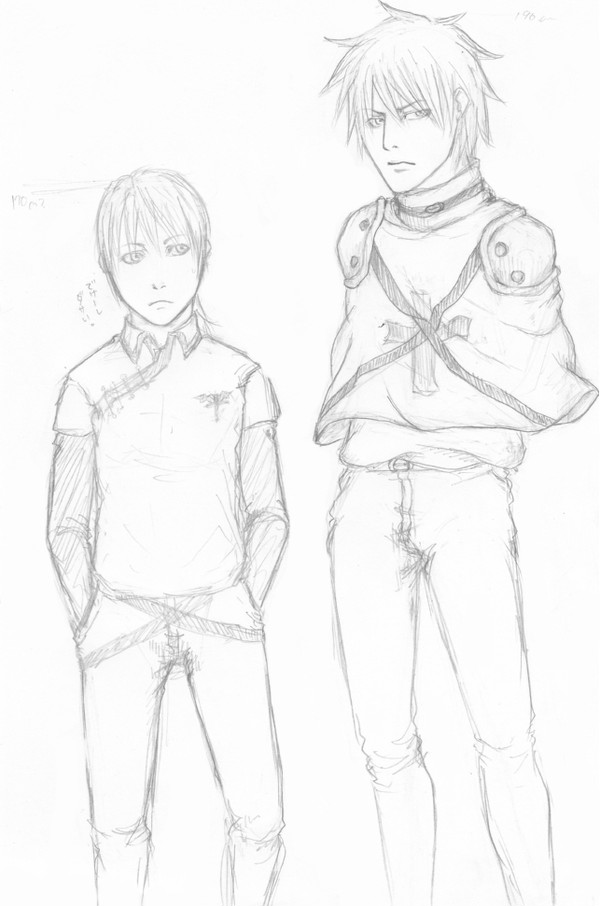 オリキャラを描いてみた。