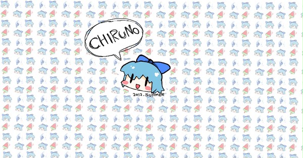 ちるのの壁紙