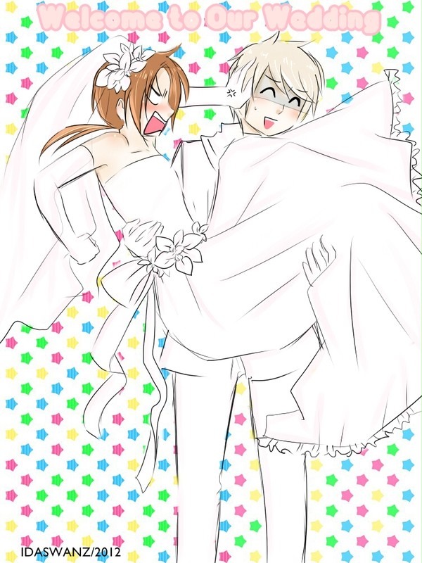 私達の結婚式へようこそ!>w<