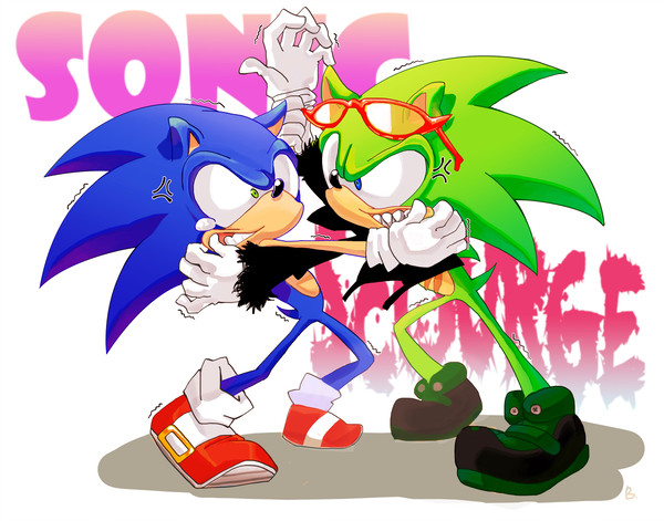 sonic VS scourge