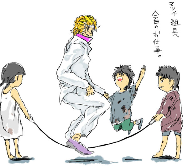 マッチ組長今日のお仕事。