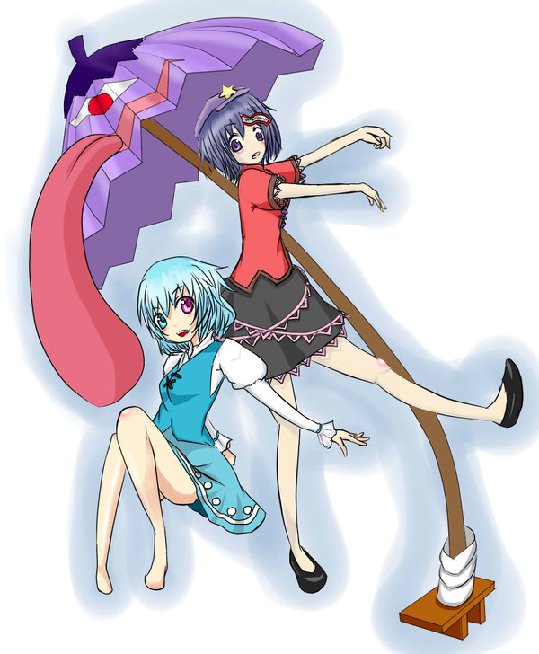二人で一緒に。