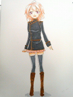 07夢主人公 陸軍士官学校制服(女子制服捏造)
