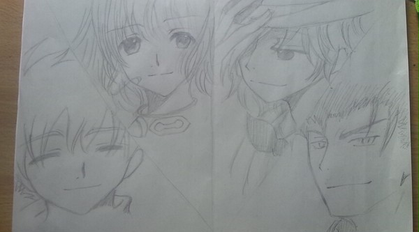 ツバサ　写し絵