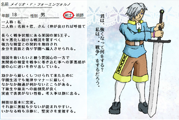 【絵師育成学園】メイリオ・Ｆ・フォーエンツォルノ【登録】