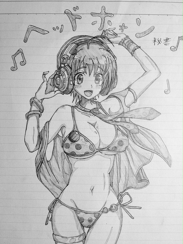 ヘッドフォン秘書ちゃん