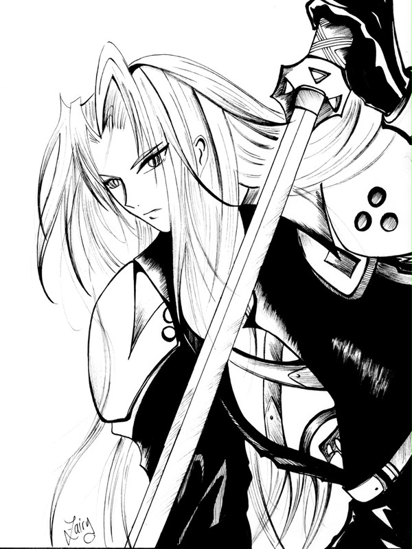 Sephiroth- FF~ advent children
