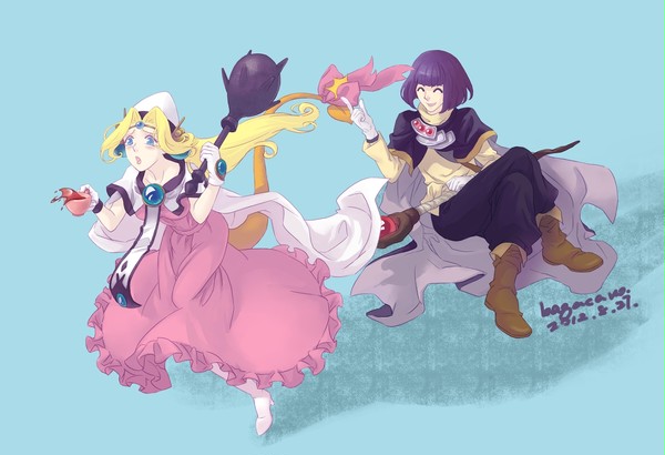フィリア と  ゼロス