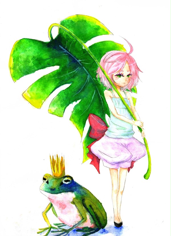 雨の妖精と王子