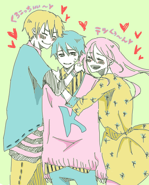 +３人組+