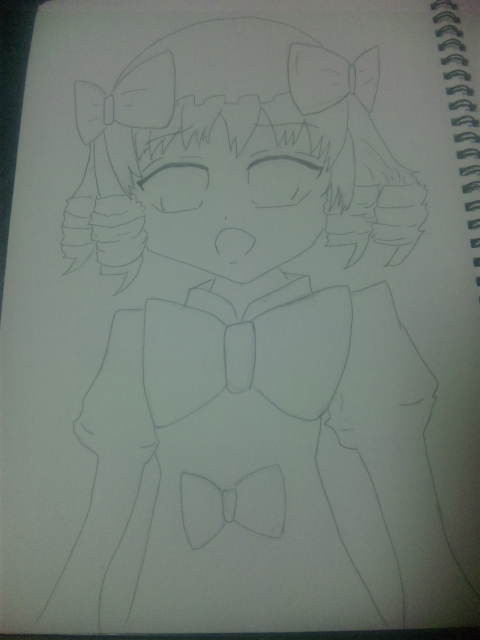 東方projectのルナとかぐやのイラスト