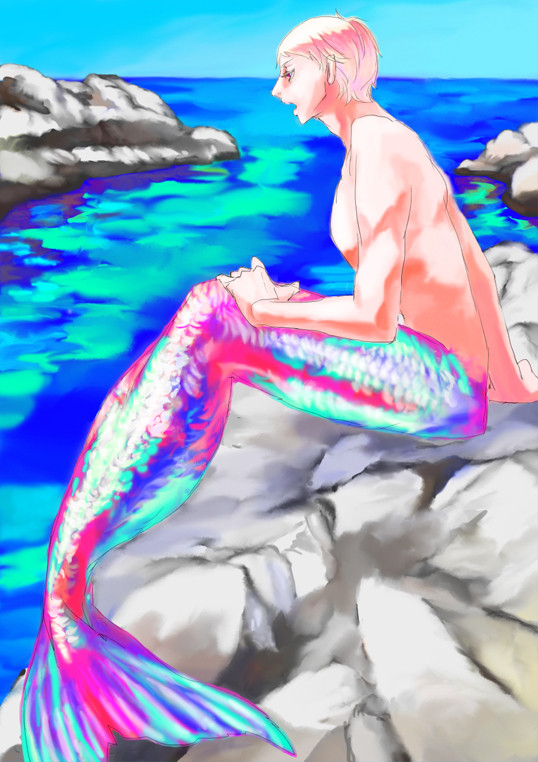 人魚パロみたいな【肌色注意】