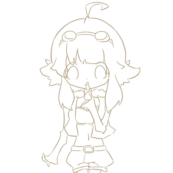 GUMI 線画