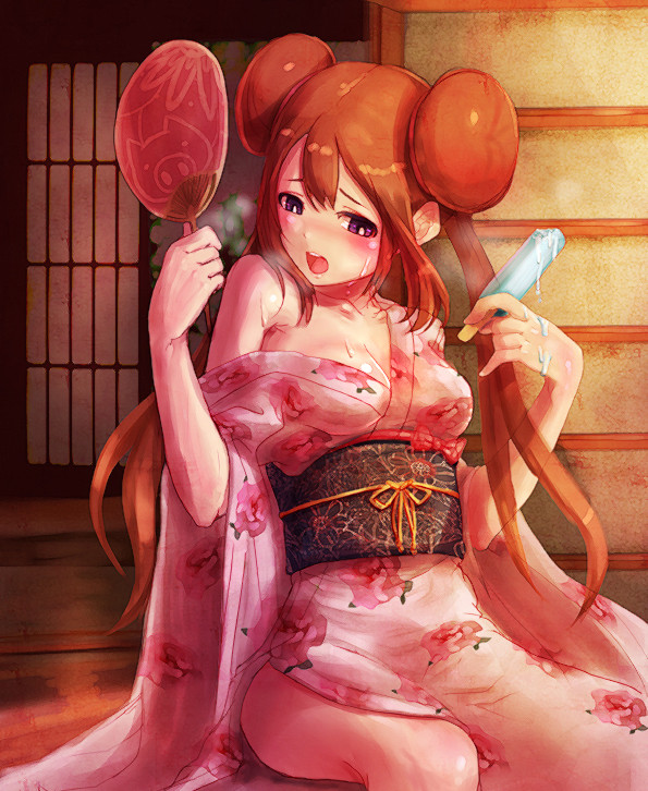 暑がり浴衣メイちゃん