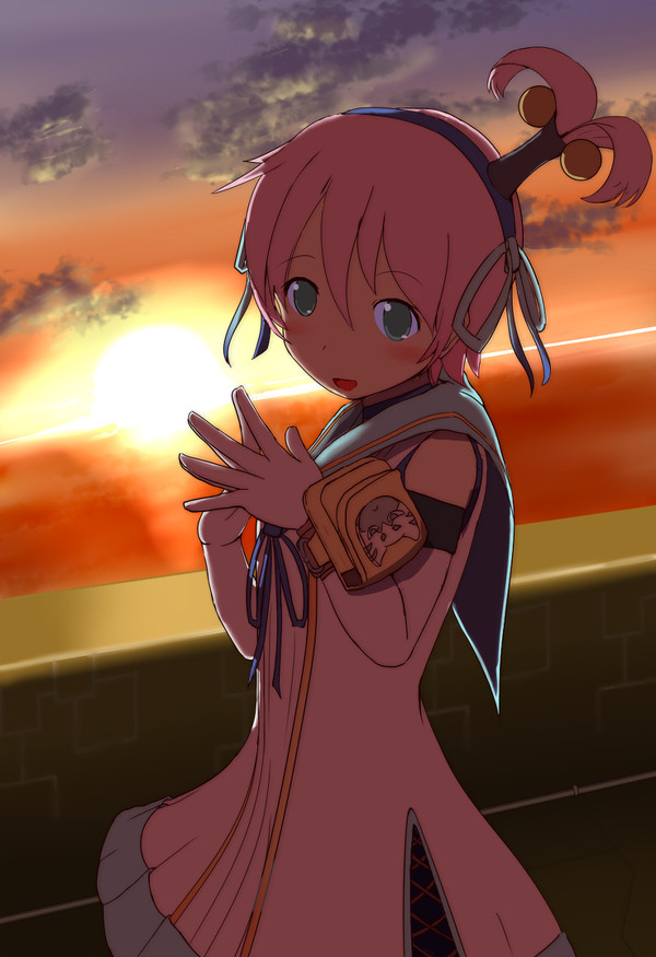 夕暮れのバンエルティアで