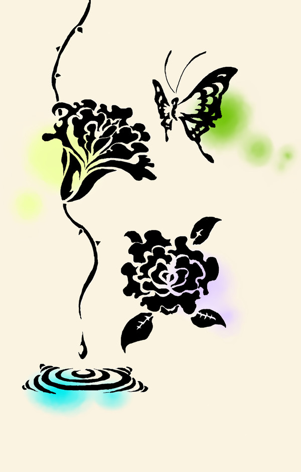 花蝶水