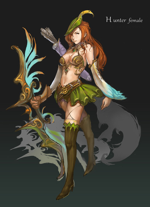 女性狩人