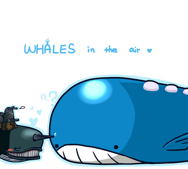 ホエルオーと要塞クジラ。