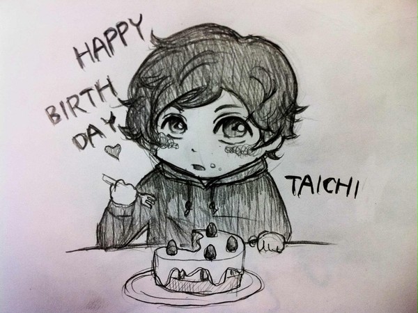 太一誕生日絵
