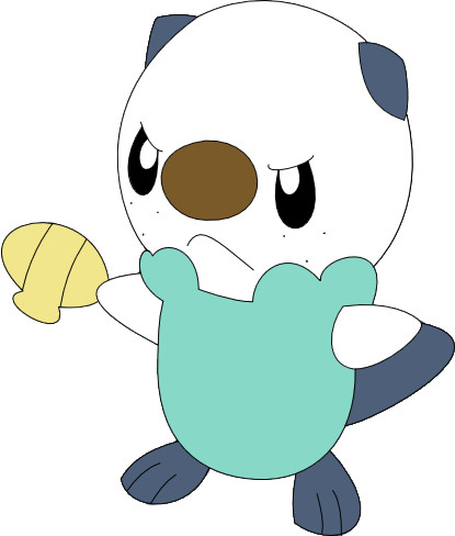 Oshawott Is Ready To Brawl
