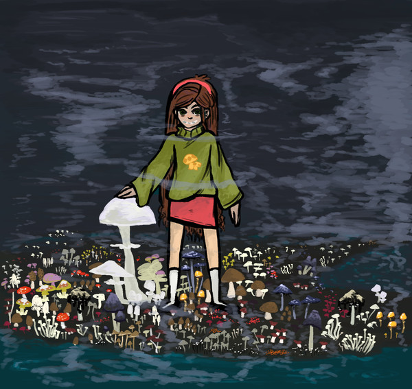 キノコの女の子