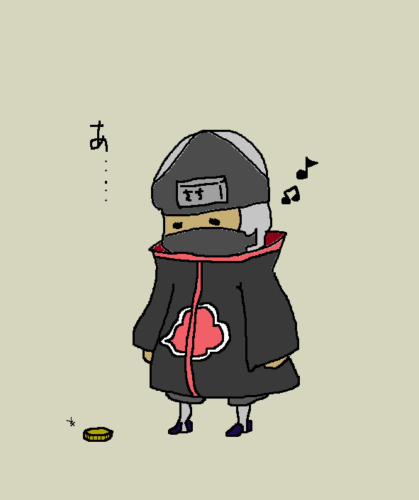 何か見つけたようです