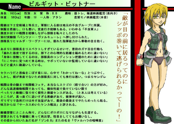 【PRWG】ビルギット・ビットナー【国際同盟】