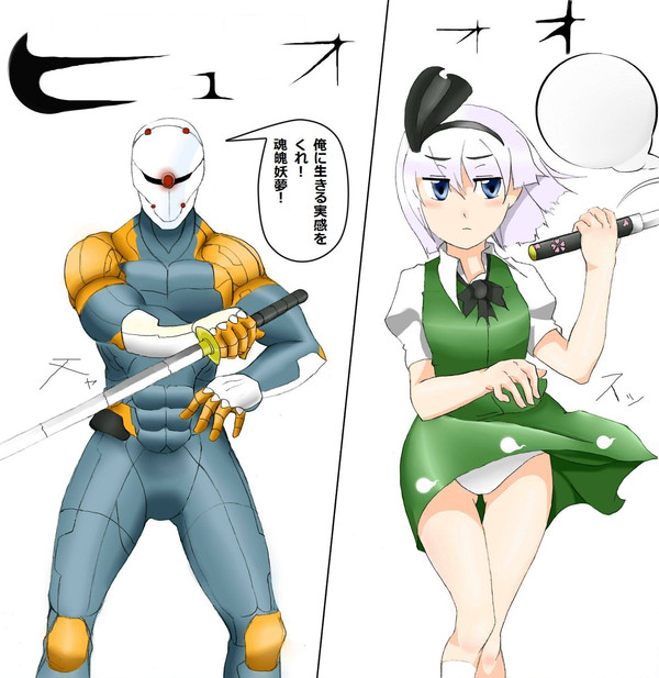 サイボーグ忍者vs妖夢