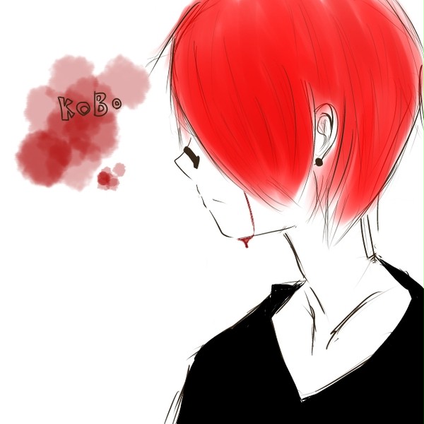 赤毛の男の子
