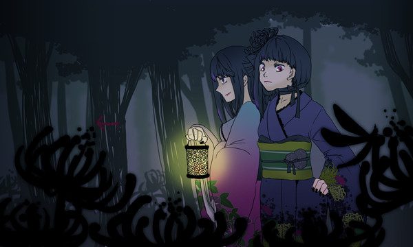 姉妹の肝試し