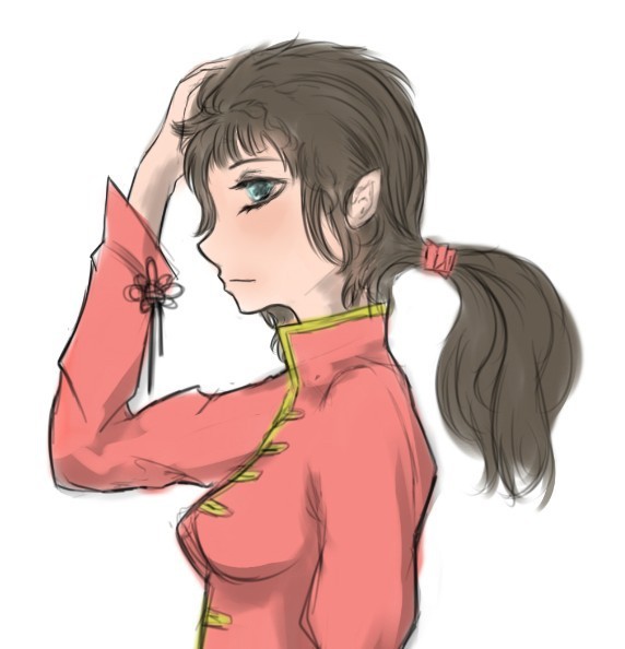 唐装女精灵