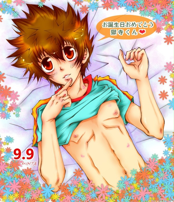 獄寺君のお誕生日に大好物をあげちゃおぉ～ﾟヽ(*´∀`)ﾉ