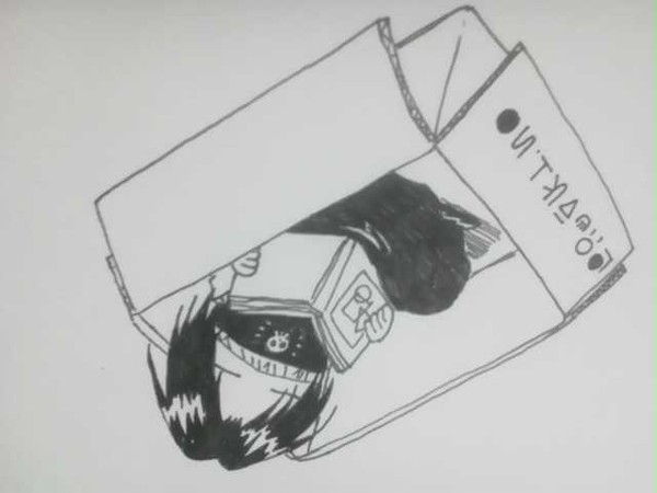 捨てられました